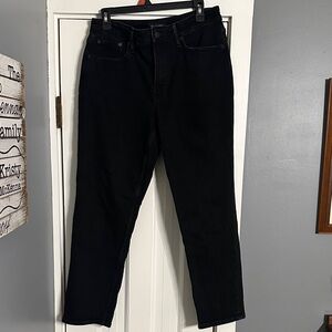 Free Assembly Black 90’s Straight Leg Women's Jeans